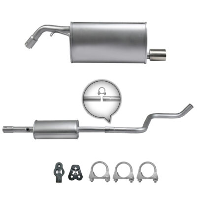 Auspuffanlage für Smart Forfour 454 109/122PS 1.5 ab. 2004-, Auspuff