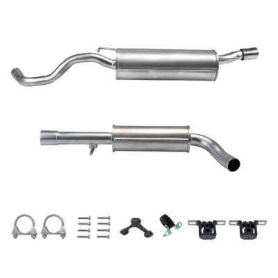 Auspuffanlage für AUDI TT/TT Roadster 1.8 T Coupe, Cabrio, ab. Bj. 1998- Auspuff