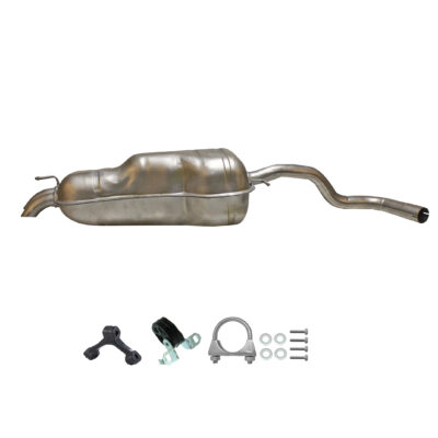 Endschalldämpfer für Audi A3 1.8 -20V ab. Bj. 1999/- Seat Leon 1.8i -20V Auspuff