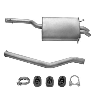 Endschalldämpfer + rohr für Mercedes C-Klasse T-Model S203 C 320 CDI Auspuff