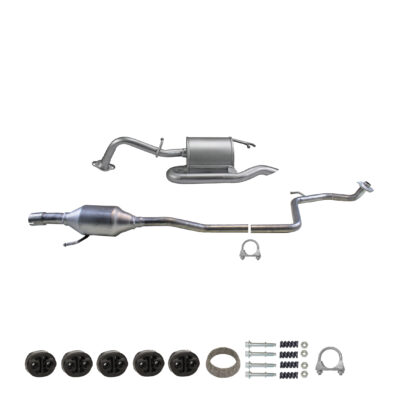 Auspuffanlage für TOYOTA YARIS 1.5 Hybrid, od Bj. 2012 Auspuff, Montagesatz