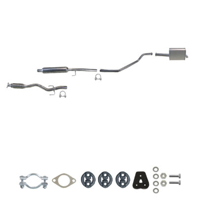 Auspuffanlage für Hyundai i10 1.1i/1.2 od Bj. 2007, Auspuff, Montagesatz