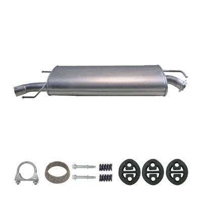 Mittelschalldämpfer für TOYOTA RAV 4 2.0/2.2D ab 2005- 4x4, 5 Türen, Auspuff