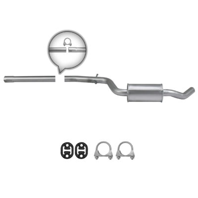 Mittelschalldämpfer für Seat Altea/Altea XL, Seat Leon 1.2 TSI, 105PS ab. 2010
