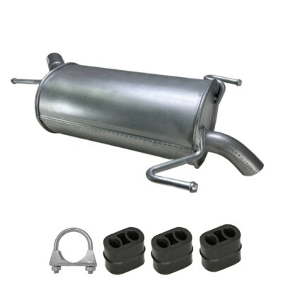 Endschalldämpfer für Opel Corsa C 1.2 & 1.2 16V, 1.4 Twinport ab. 2000-, Auspuff