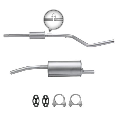 Komplette Auspuffanlage Auspuff DACIA SANDERO 1.4 1.6 2008-2017 Schalldämpfer