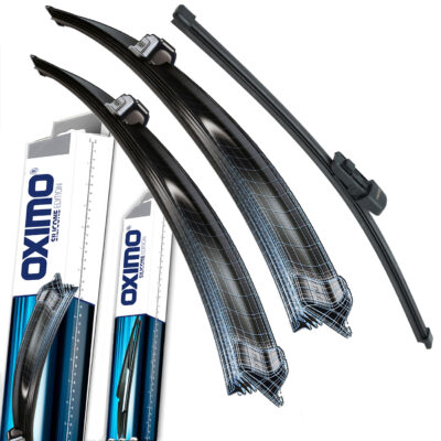 SCHEIBENWISCHER VORNE + HINTEN für Skoda Fabia (III NJ5) Combi ab. 08.2014-, Wischerblatt