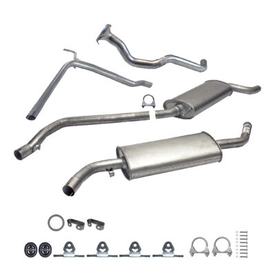 Auspuffanlage für VW T4 TRANSPORTER IV 1.9 D/ 2.4 D 2.0 SWB-Kurz ab. 1990-