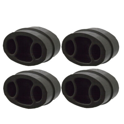 4x AUSPUFFGUMMI HALTER OPEL CORSA B TIGRA 852516 Mitteltopf, Endtopf, HALTERUNG