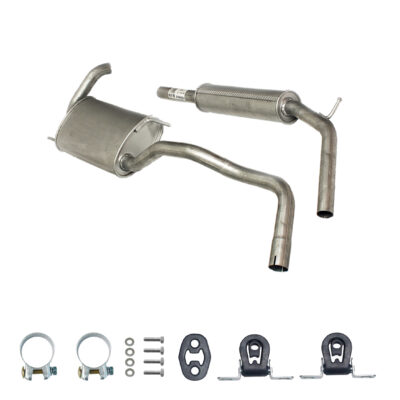 Auspuffanlage Auspuff ab Kat VW Polo (6N1) 1.0 1.3 1.4 1.6 & Polo (6N2) 1.0 1.4