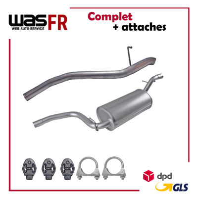 Auspuffanlage Ford Focus MK2 1.4/1.6 Ti Kombi ab Bj. 2004- Auspuff, Endrohr