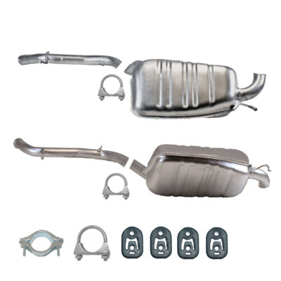 ENDSCHALLDÄMPFER LINKS+RECHTS für Mercedes E-Klasse W211/S211 E200/240/320/350