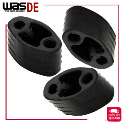 3 X Auspuffhalter DACIA DUSTER SANDERO/LOGAN RENAULT Gummi Hänger für Schalldämpfer