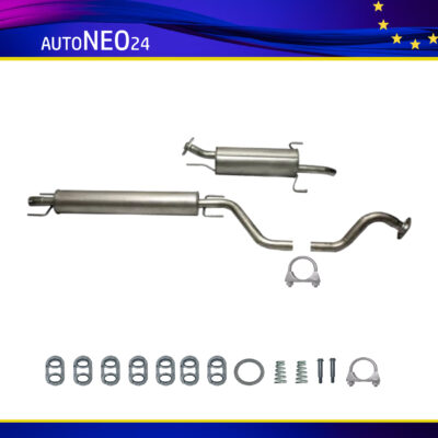 Auspuffanlage Auspuff Opel Zafira A 1.6 1.8 2.2 16V inkl. Montagesatz
