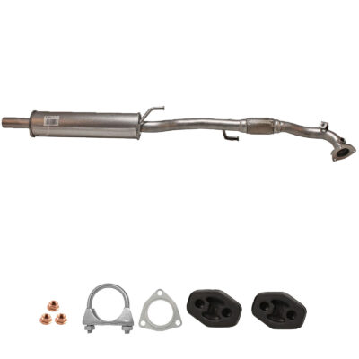 Auspuff Volkswagen Fox 1.2 (5Z1, 5Z3) 55PS/60PS ab. Bj. 2005, Vorschalldämpfer