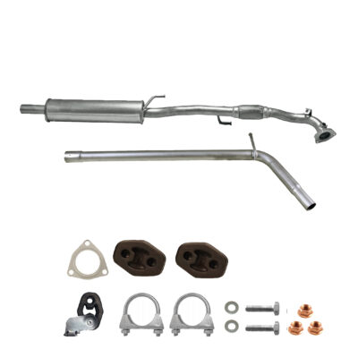 Vorschalldämpfer + Mittelrohr VW Polo IV 9N3 1.2 ab.Bj.2006, Seat Ibiza III IV, Fabia, Auspuff