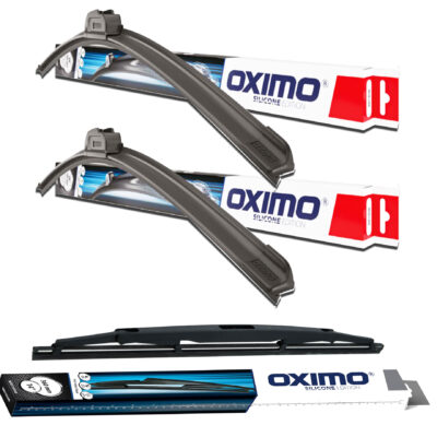 SCHEIBENWISCHER Wischblatt VORNE + HINTEN für Skoda Fabia I hatchback/combi