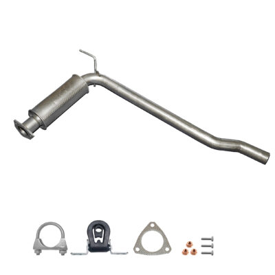 Auspuff Vorschalldämpfer VW TRANSPORTER T4 2.4D,  96-98 + Anbaukit