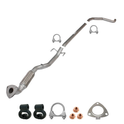 Mittelrohr ab Kat Opel Corsa D 1.2 Abgasrohr Flexrohr 2005-2012 inkl. Anbaukit