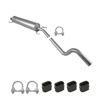 Mitteschalldämpfer für Opel Astra G II 04/1998-09/2004 1.4 16V / 1.6 8V Auspuff