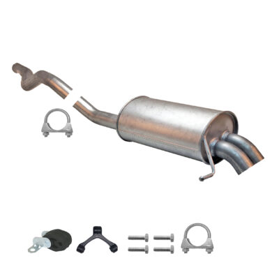 Endschalldämpfer VW Transporter T5 V 1.9 TDI Bus 2003-2009 Auspuff Endtopf