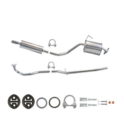 Abgasrohr + Mittelschalldämpfer für DAIHATSU TREVIS 1.0 58 PS ab. Bj. 2006- Auspuff