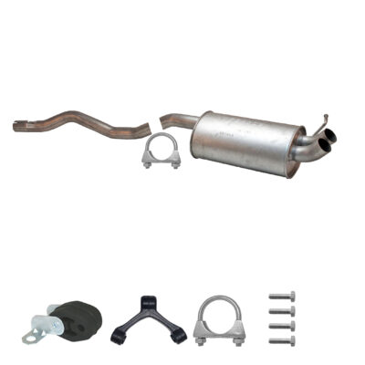 Endschalldämpfer VW Transporter T5 V 1.9 TDI Bus 2003-2009 Auspuff Endtopf