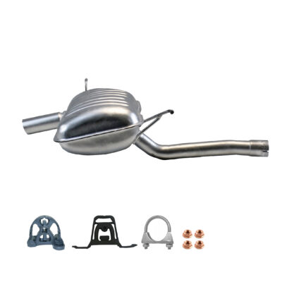Endschalldämpfer für BMW E46 1.6/1.8/2.0 316Ti/318Ti ab. 2001- Auspuff