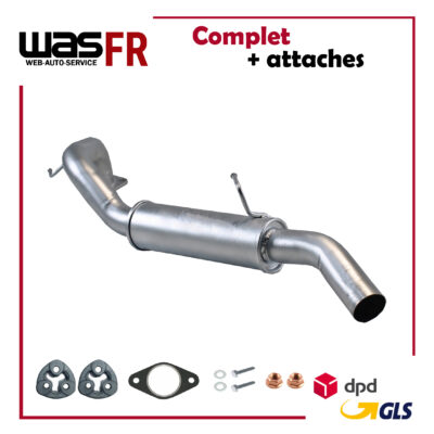 Endschalldämpfer für OPEL FRONTERA 2.2 DTI 116 PS 4x4 (3 Türen) Auspuff