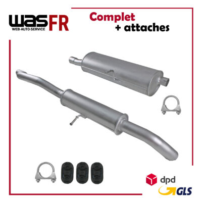 Endschalldämpfer für Chrysler Grand Voyager 3.8i V6 218 PS 2001-2008 Auspuff