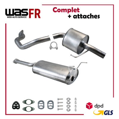 Auspuffanlage für Ssangyong Kyron 2.0 XDI 136PS ab. 2006- Auspuff