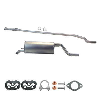 Komplette Auspuffanlage ab Kat Fiat Punto 1.4 (199) Fiat Grande Punto Auspuff