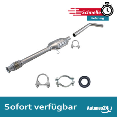 Mittelschalldämpfer für Renault Megane & Megane SCENIC 1.4/1.6i 1995-Auspuff