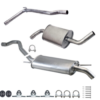 Auspuffanlage für VW TRANSPORTER IV T4 1.9D, 2.4D, 2.0 SWB Bus Kasten 1990-