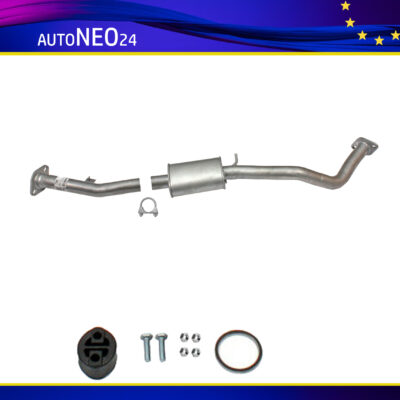 Auspuff Mittelschalldämpfer Mazda MX-5 II (NB) 1.6 16V & 1.8 16V inkl. Anbaukit