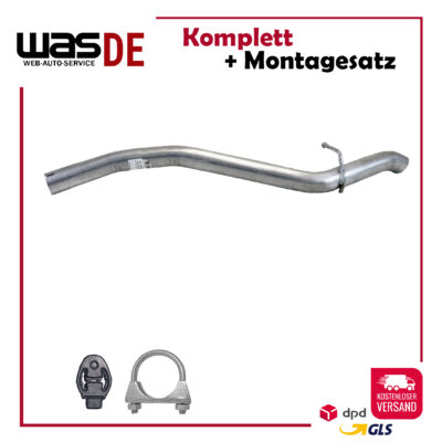 Endrohr für Ford Focus/C-MAX 1.4/1.6/1.8/2.0 Rohr Hinten