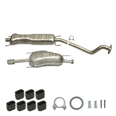 Auspuffanlage Auspuff Opel Astra G Cabriolet & Coupe 1.6 1.8 16V + Montagesatz