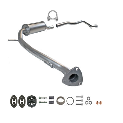 Auspuff Mittelschalldämpfer Honda Jazz II (GD) 1.2 & 1.4 inkl. Montagesatz
