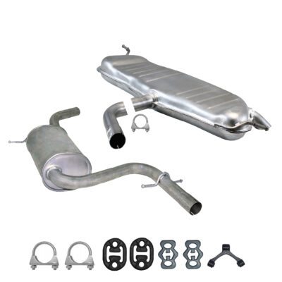 Auspuffanlage für VW Golf V/Golf Plus V 1.6FSi 16V 116 PS ab. 2004, Auspuff