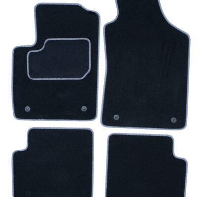 Velours Automatten Set, Fußmatten FIAT 500 2012-