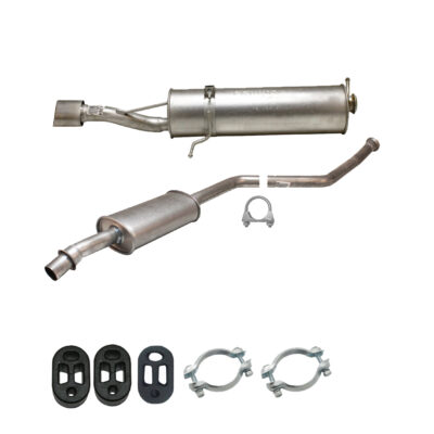 Komplette Auspuffanlage ab Kat Peugeot 306 Cabrio (7D, N3, N5) 1.6 & 1.8 Auspuff
