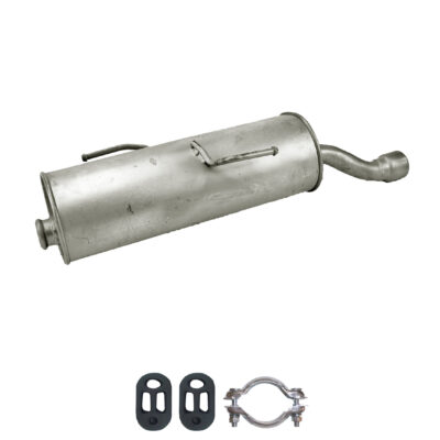 Endschalldämpfer Auspuff PEUGEOT 206 1.4i, 1.6i, 1.1i, 1998-2013 Schrägheck