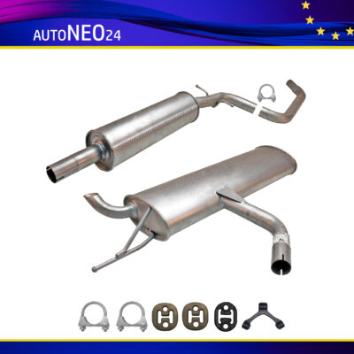 Komplette Auspuffanlage ab Kat VW GOLF 5 V (1K1) 1.4 16V auch Golf Plus Auspuff