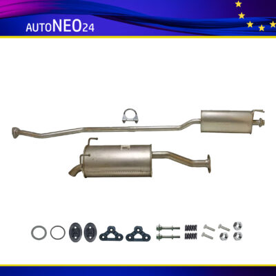 Auspuffanlage Honda Civic VII 1.4iS/1.6i 90PS, 110PS ab. Bj. 2001, Auspuff