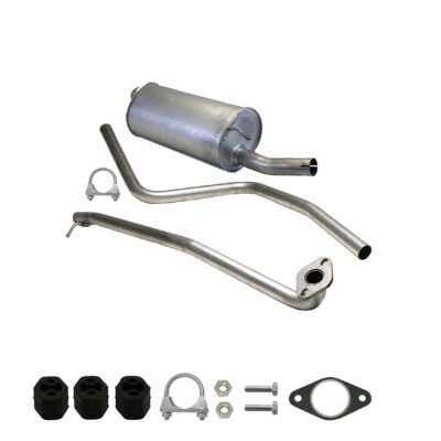 Komplette Auspuffanlage Ford Fiesta V MK5 1.4 TDCI, Mazda 2 mit Montagesatz