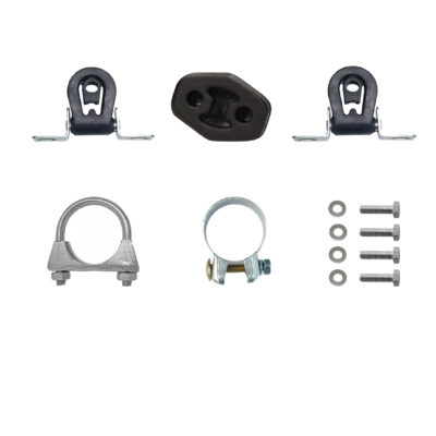 Montagesatz für Endschalldämpfer +Mittelschalldämpfer VW Polo 6N_2 1.4 16V 1999-