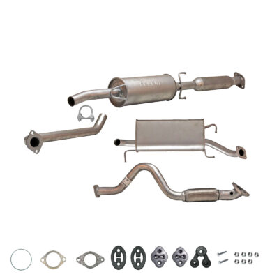 Komplette Auspuffanlage ab Kat für Chevrolet Aveo, 1.4 Schrägheck Auspuff