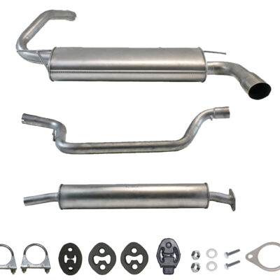 Komplette Auspuffanlage ab Kat für FORD FOCUS MK3 1.6 Stufenheck, Auspuff