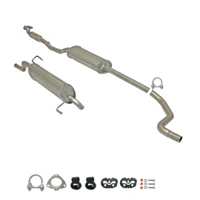 Auspuff Opel Corsa D 1.0 2006-2010 Schalldämpfer Komplette Auspuffanlage