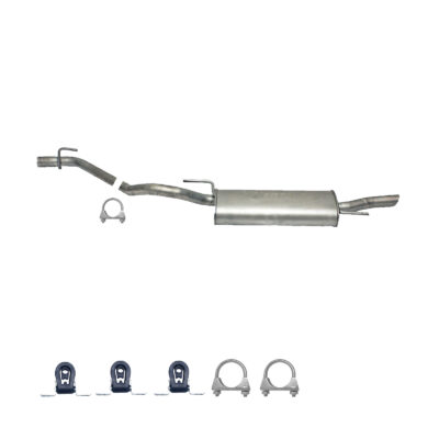 Auspuff Endtopf VW Golf III 1.4 1.6 1.8 & Golf III, IV Cabriolet 1.8 + Anbaukit